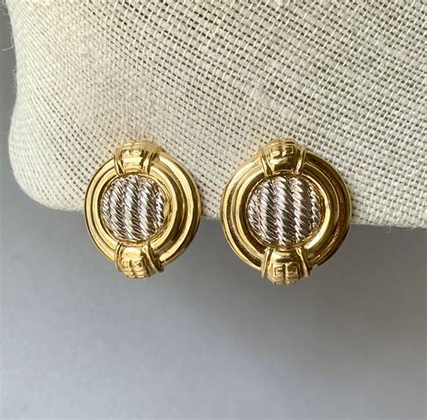 givenchy earring|givenchy clip on earrings vintage.